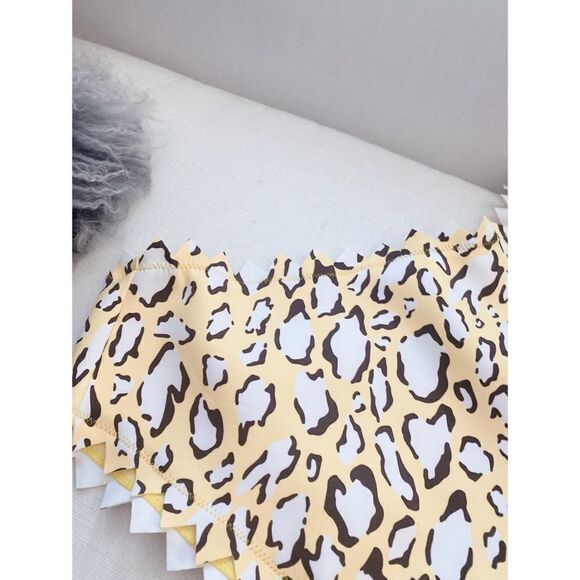 Onia Betty cut out one piece swimsuit leopard - Picture 9 of 9